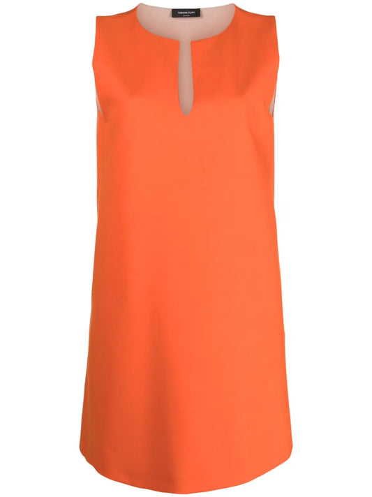 Sleeveless V-Neck Minidress