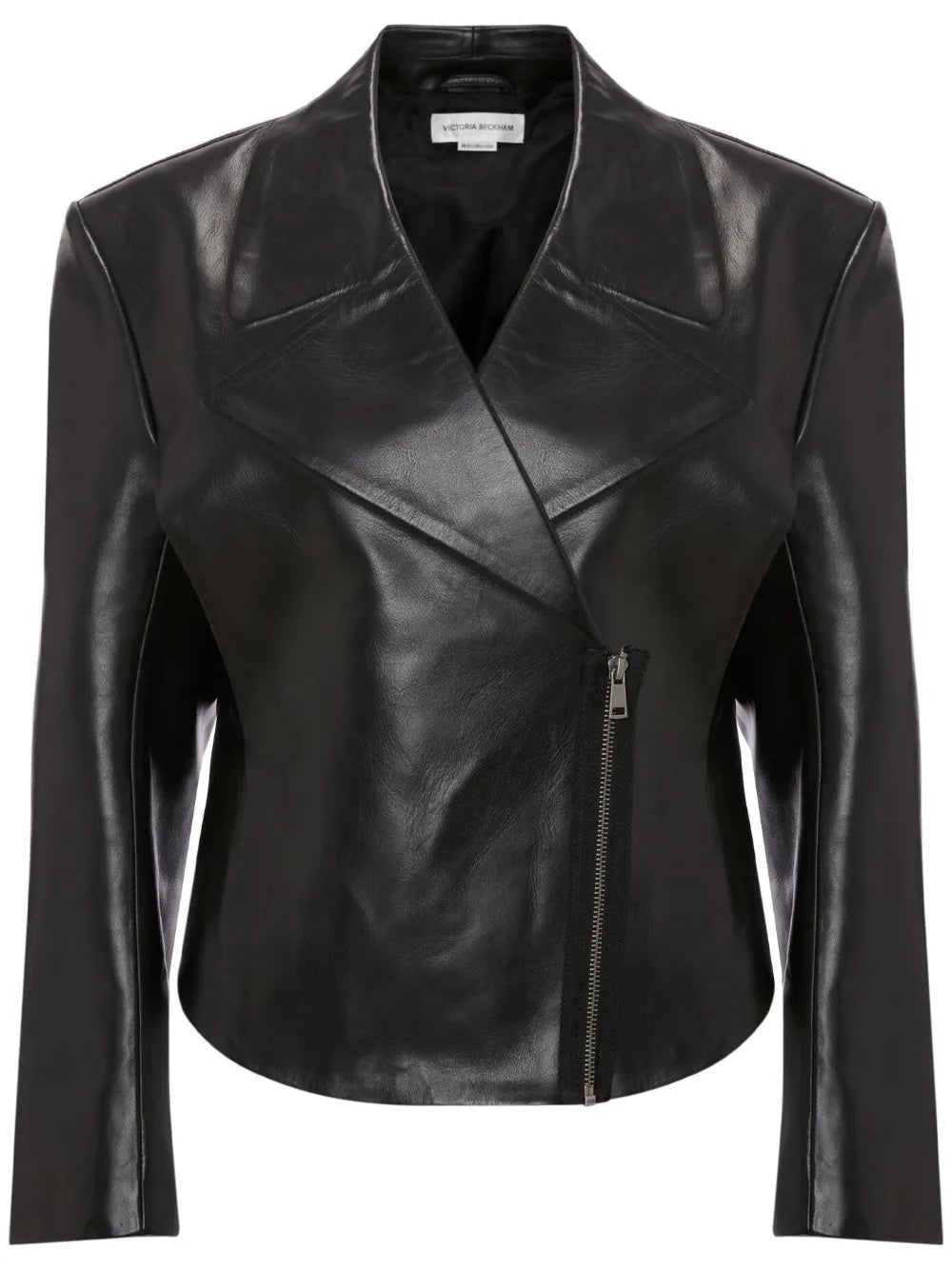 Bonded Leather Biker Jacket