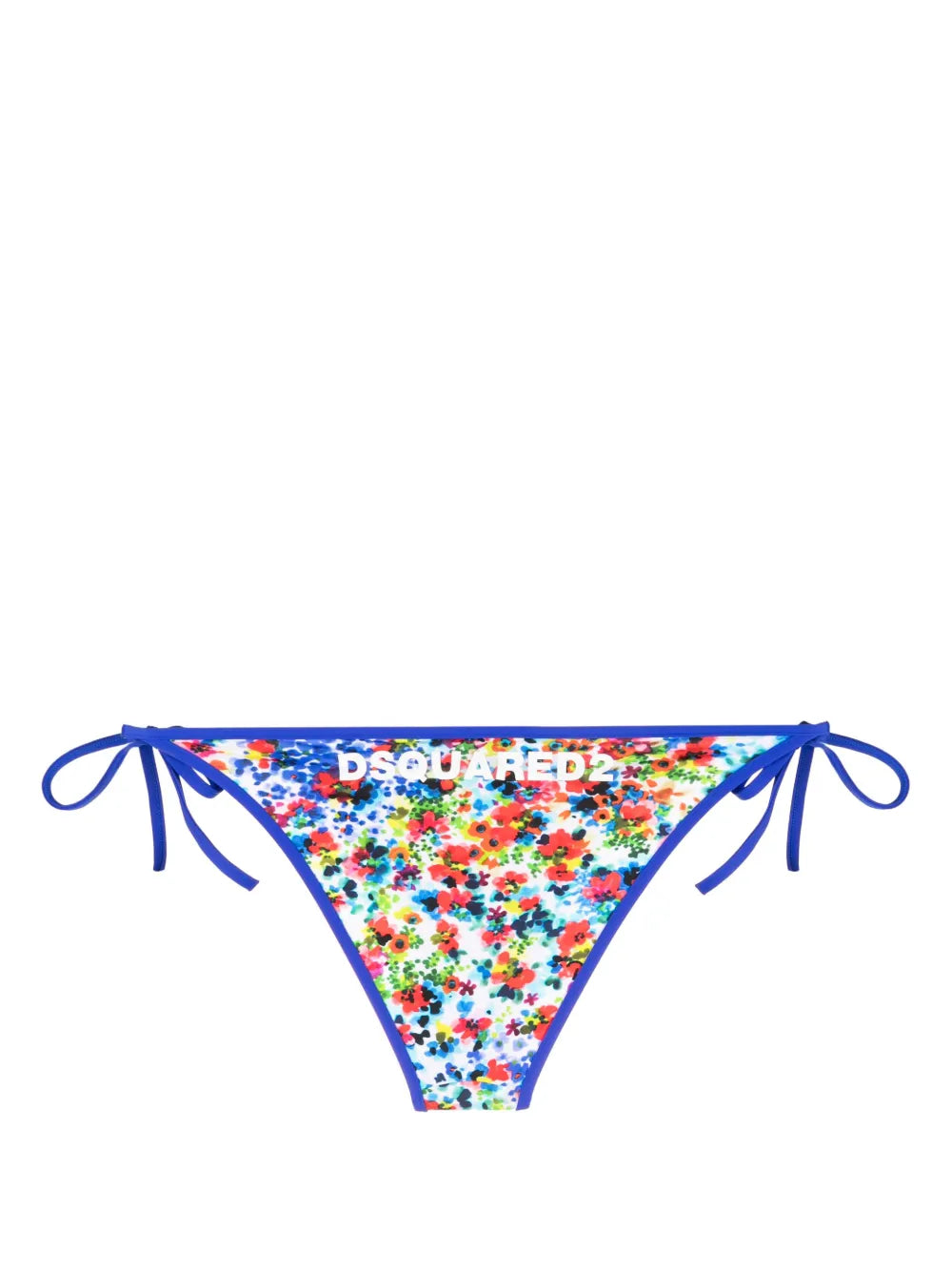 Floral-Print Bikini Bottoms