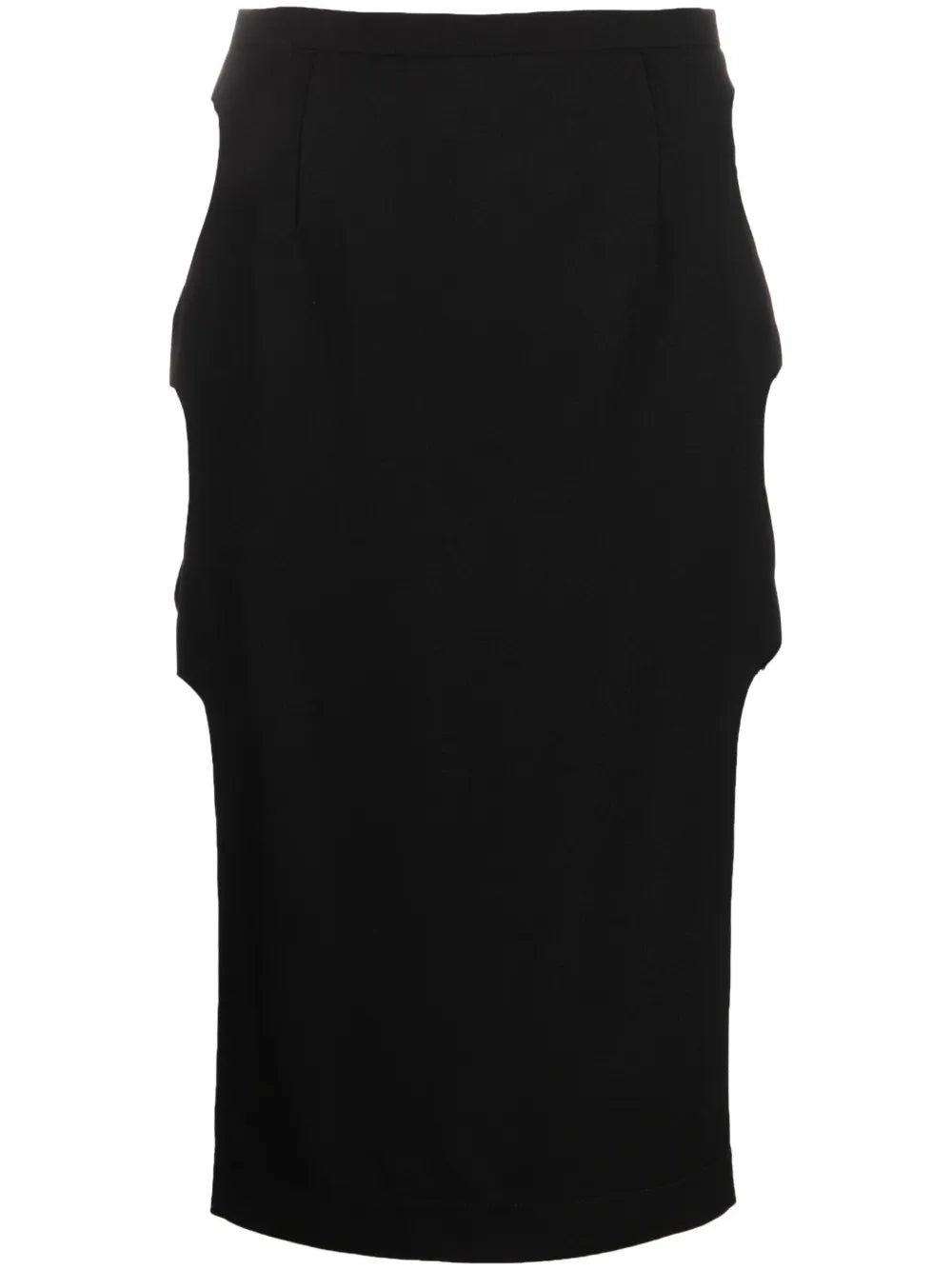 Cut-Out Midi Skirt