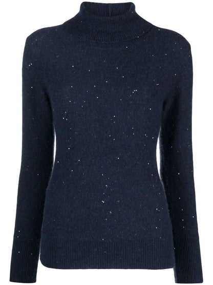 Roll-Neck Long-Sleeve Jumper
