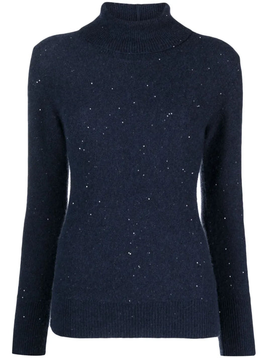 Roll-Neck Long-Sleeve Jumper
