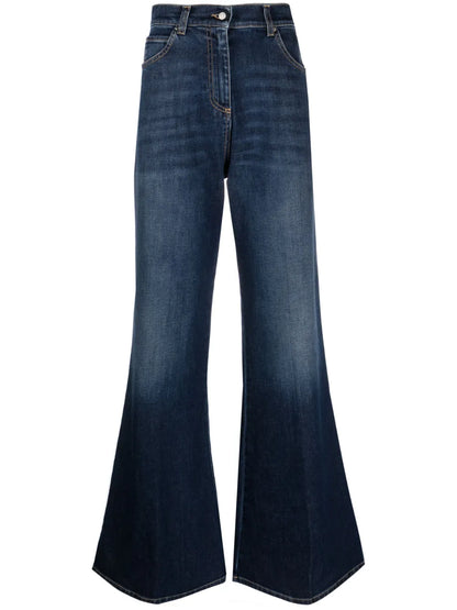 High-Rise Flared Jeans