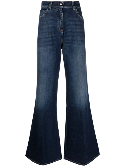 High-Rise Flared Jeans