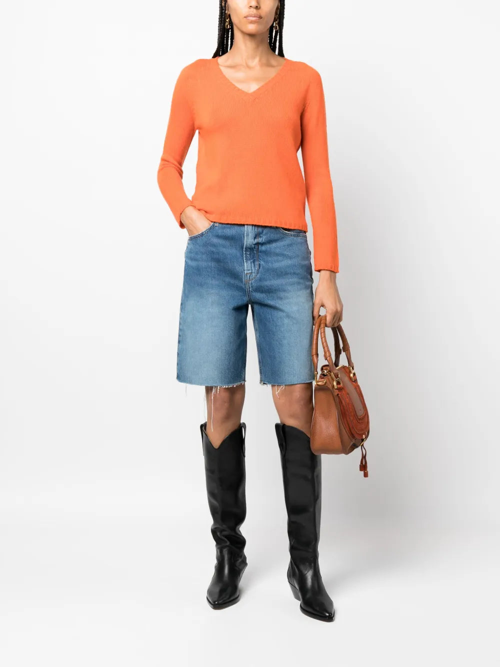 V-Neck Cashmere Sweater