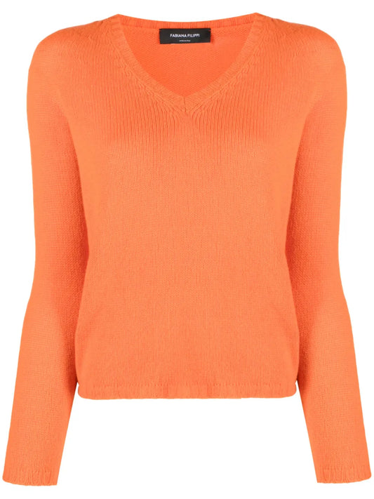 V-Neck Cashmere Sweater