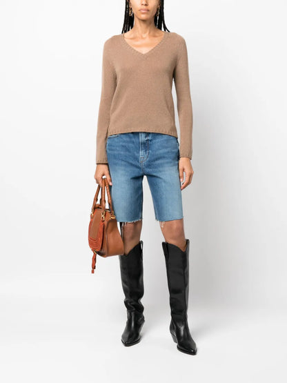 V-Neck Cashmere Sweater