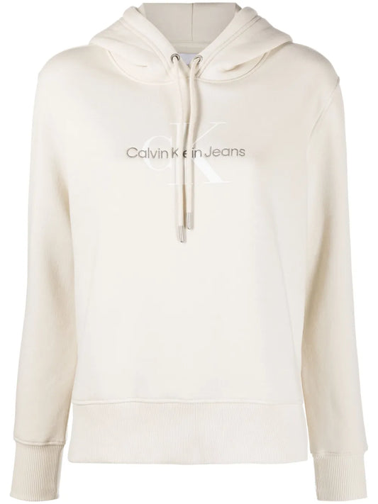 Logo-Embroidered Cotton Hoodie