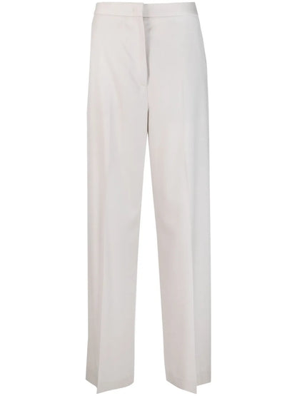 Wide-Leg Tailored Trousers