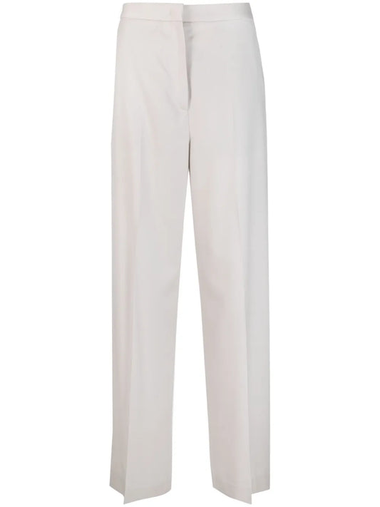 Wide-Leg Tailored Trousers