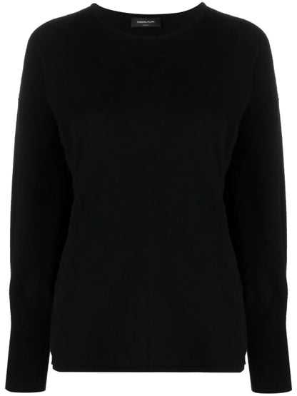 Fitted-Cuffs Sweater