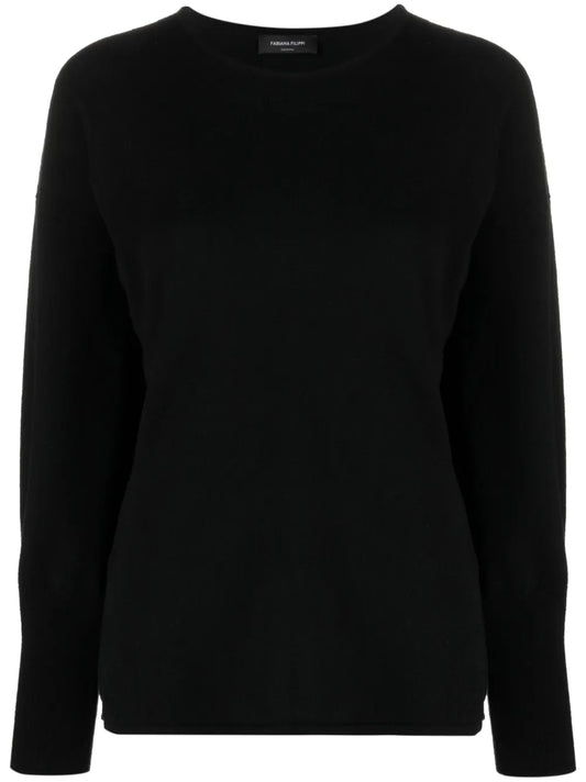 Fitted-Cuffs Sweater