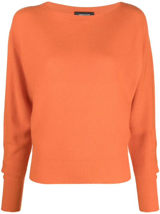 Long-Sleeve Cashmere Jumper