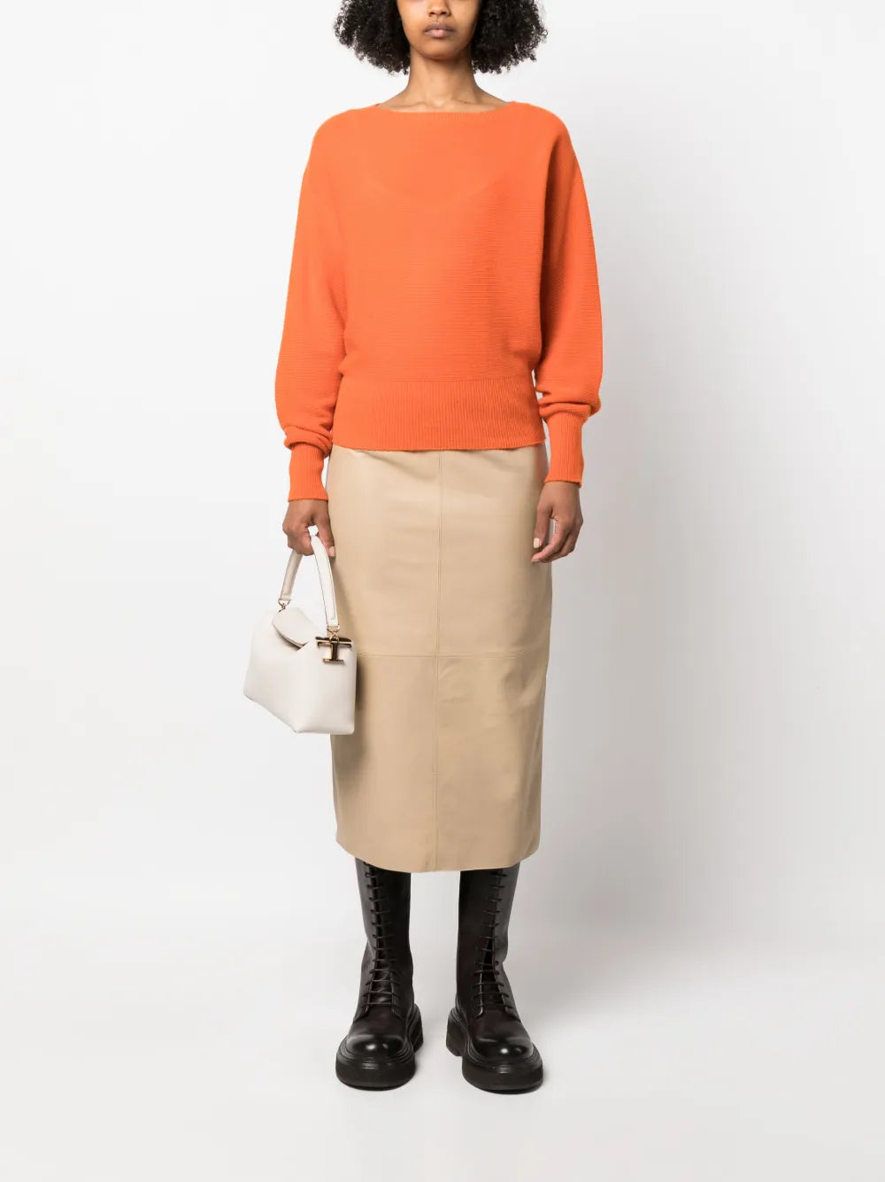 Long-Sleeve Cashmere Jumper