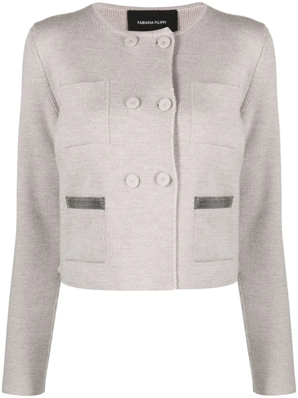Double-Breasted Cardigan