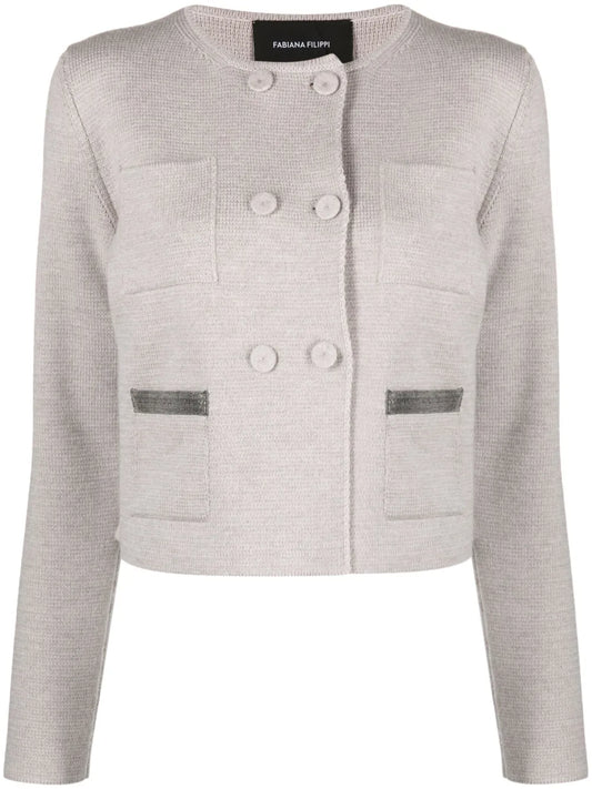 Double-Breasted Cardigan