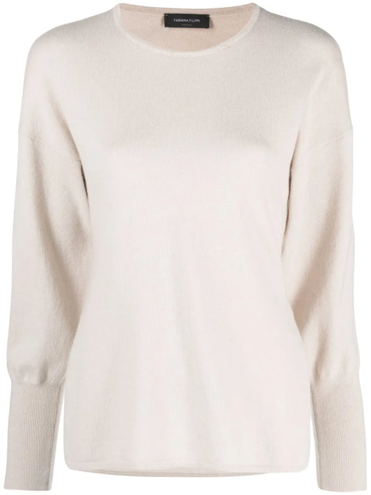 Fitted-Cuffs Sweater