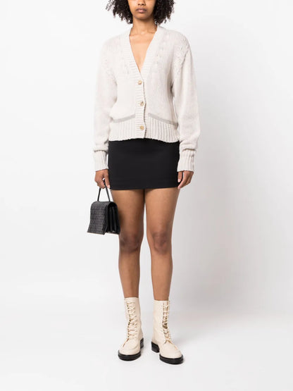 Button-Up Knitted Cardigan