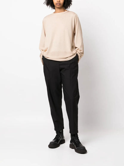 Oversized Boat-Neck Jumper