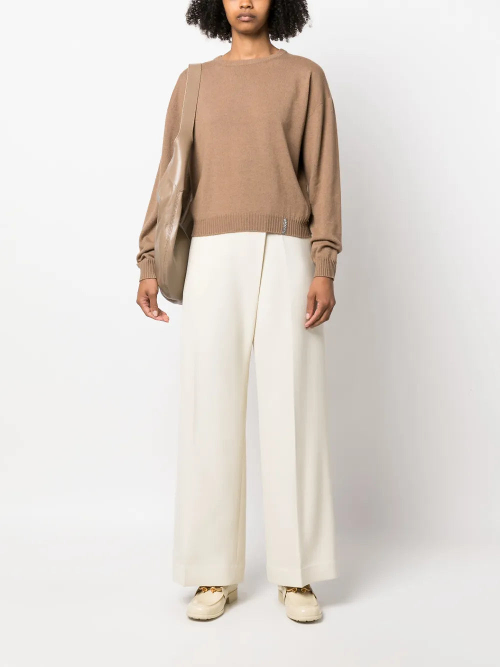Crew-Neck Knitted Jumper