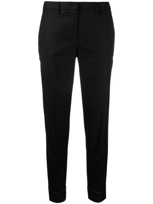 Cropped Tailored Trousers