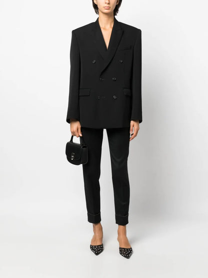 Cropped Tailored Trousers