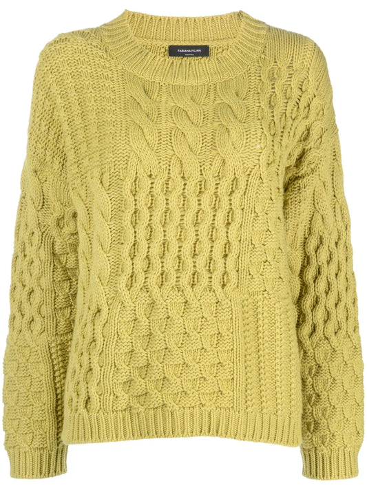 Long-Sleeve Cashmere Jumper