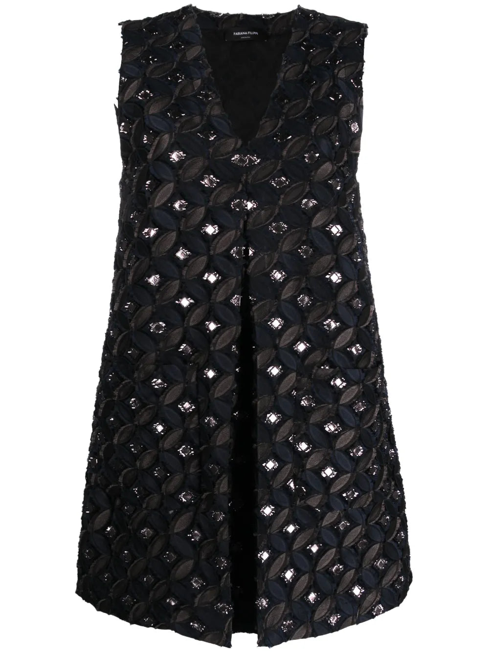 Fil Coupé Mini Dress
