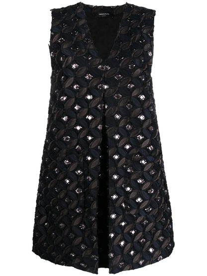 Fil Coupé Mini Dress