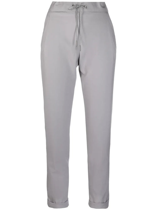 Drawstring-Waist Virgin-Wool Trousers