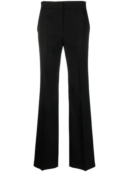 Virgin-Wool Tailored Trousers