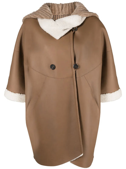 Hooded Shearling Jacket