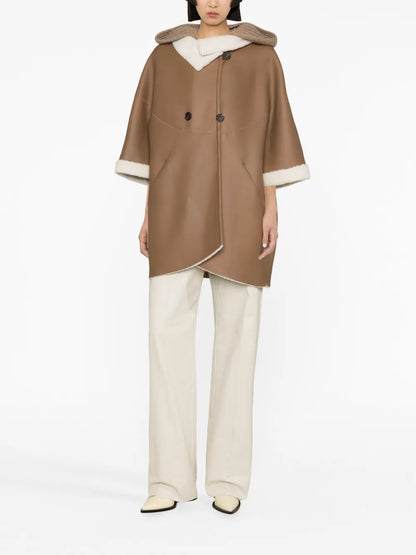 Hooded Shearling Jacket