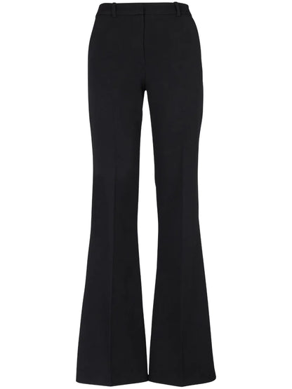 Wool Flared Trousers