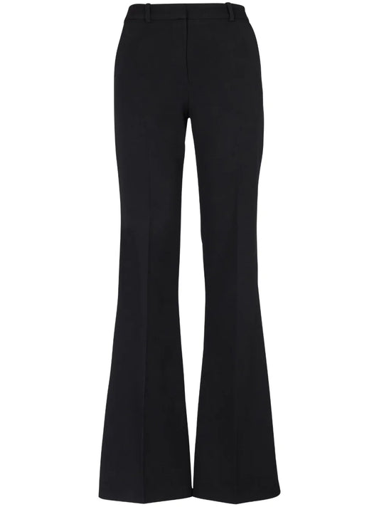 Wool Flared Trousers