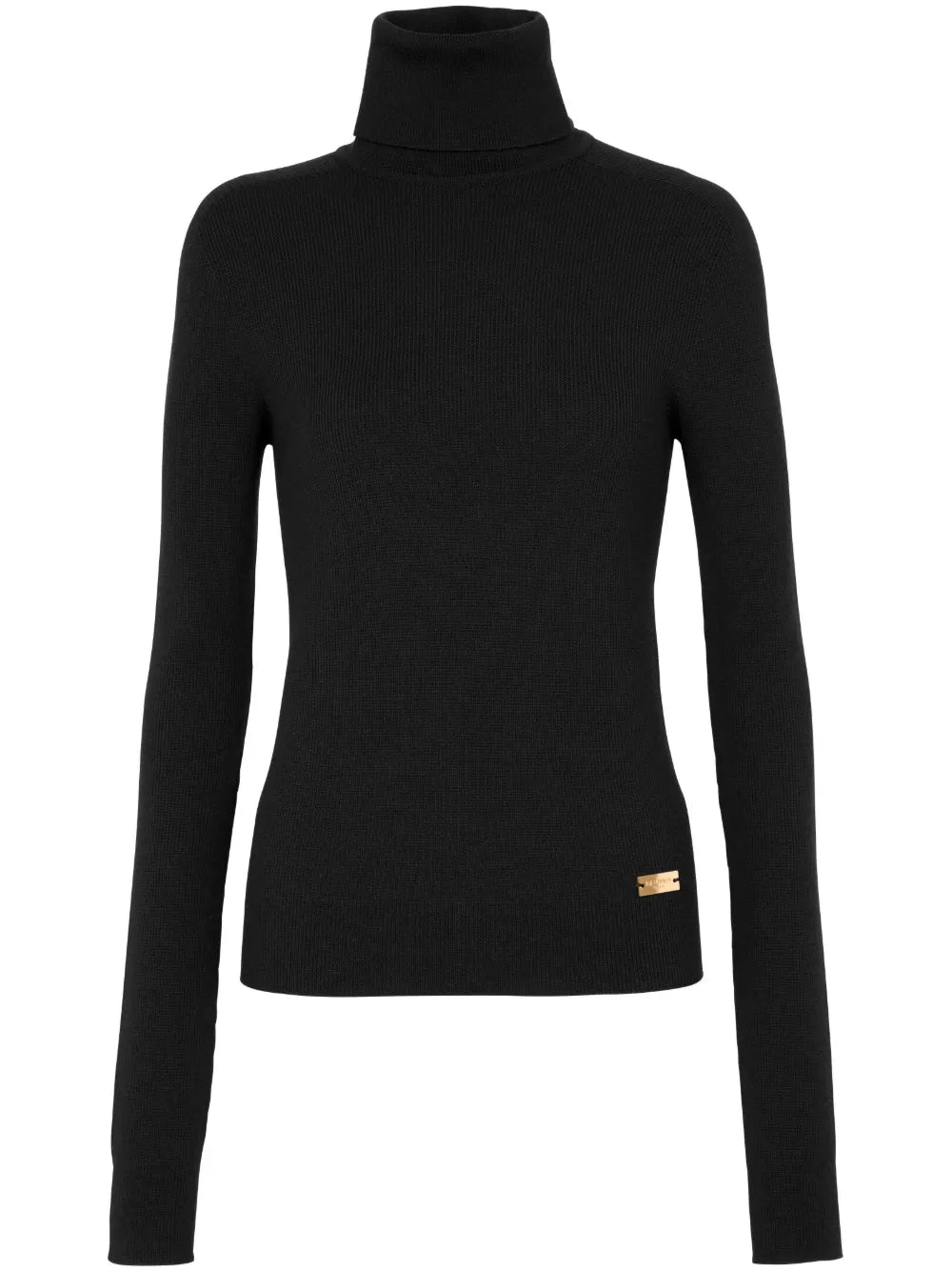 Logo-Plaque Wool Jumper