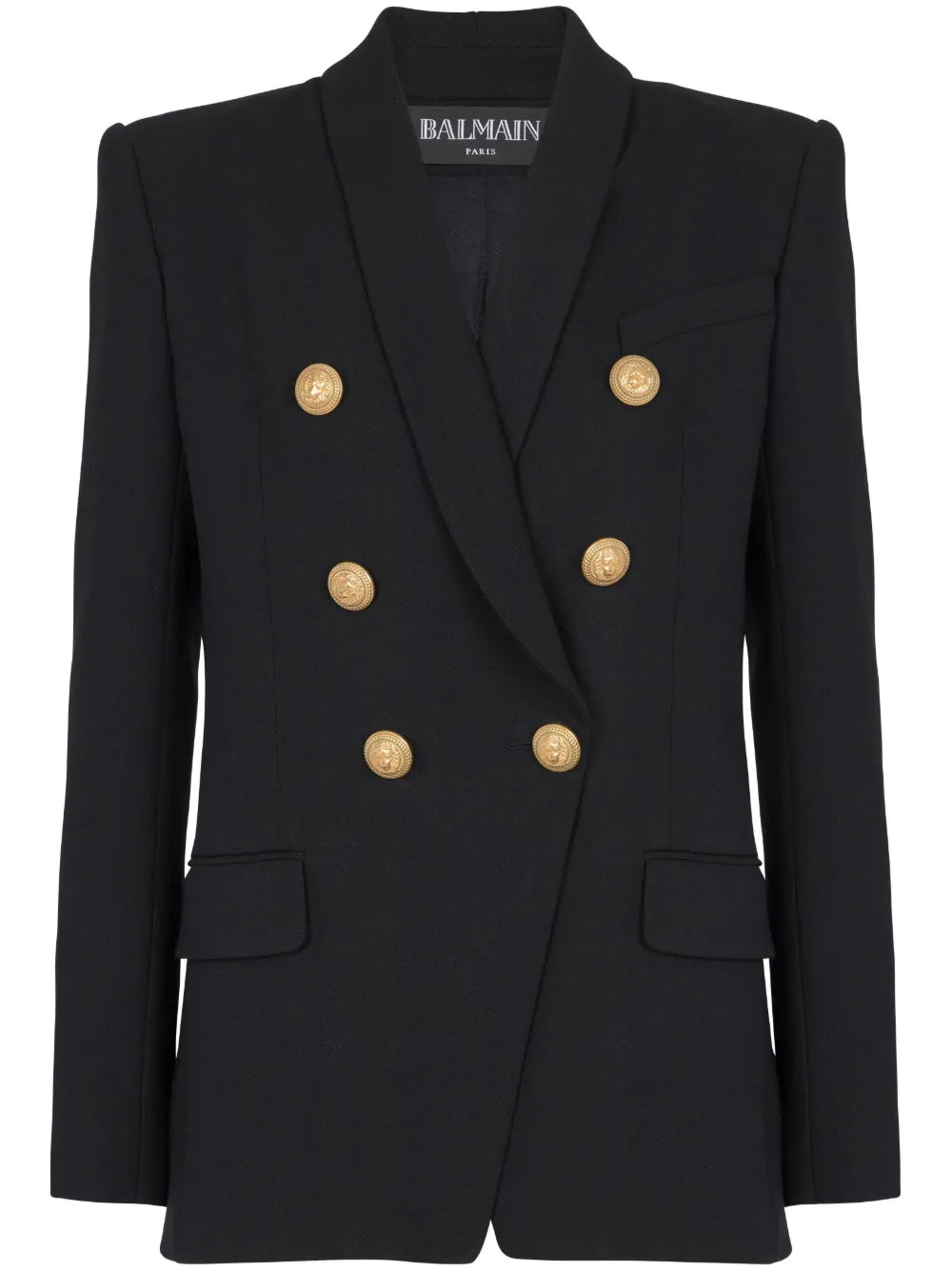 Double-Breasted Wool Blazer