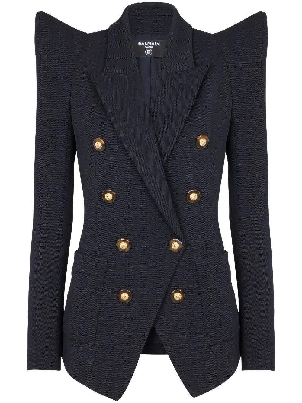 Double-Breasted Wool Jacket