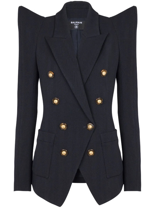 Double-Breasted Wool Jacket