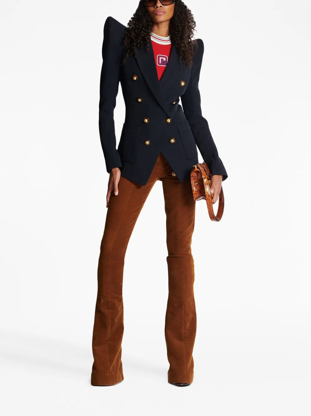 Double-Breasted Wool Jacket