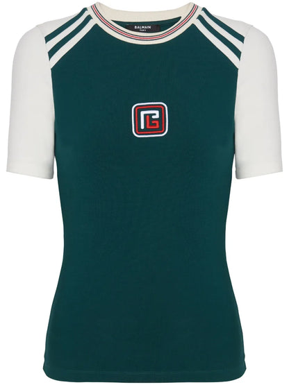 Pb Embroidered Short-Sleeve T-Shirt