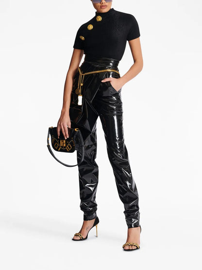Asymmetric Draped Trousers