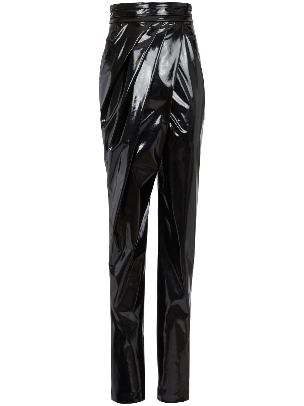 Asymmetric Draped Trousers
