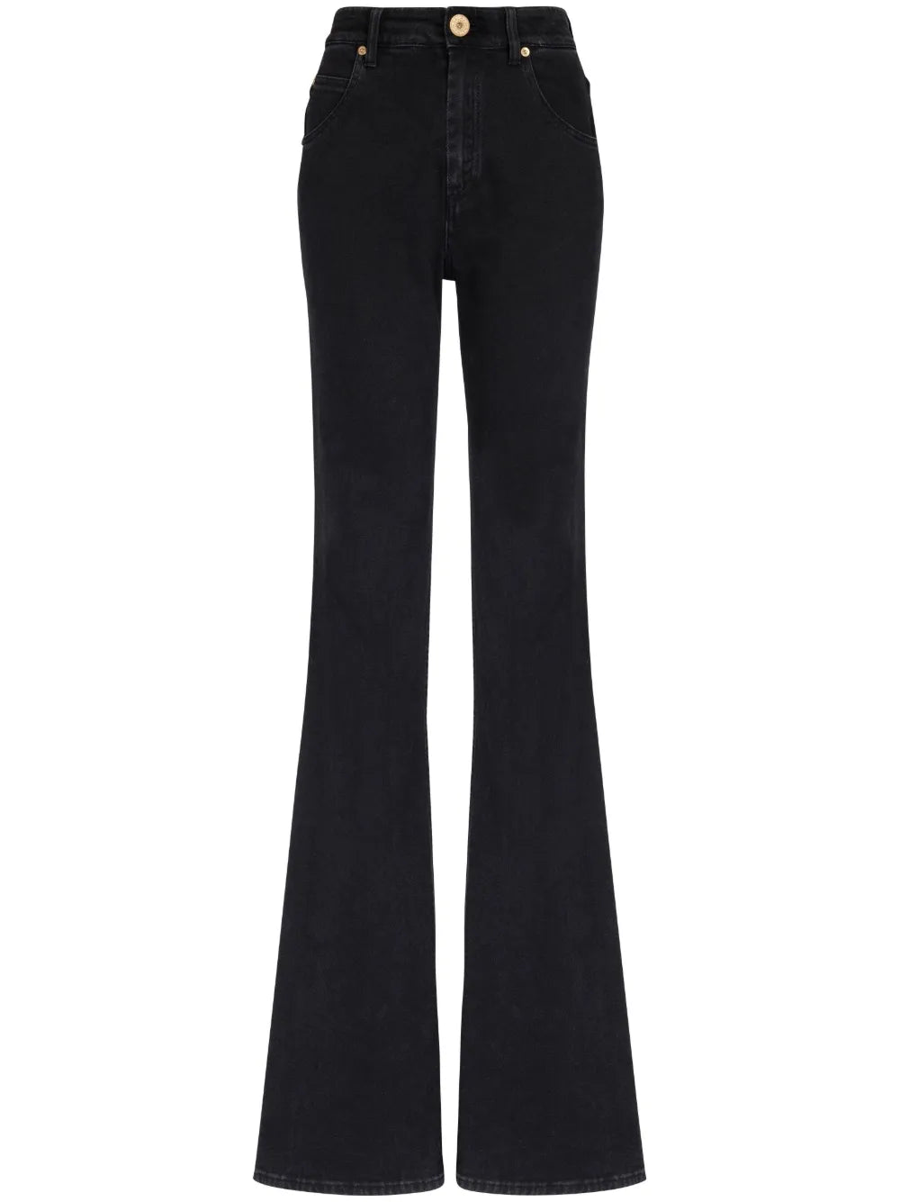 High-Waist Flared Jeans