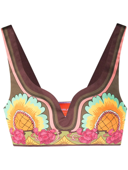 Baia Sleeveless Crop Top
