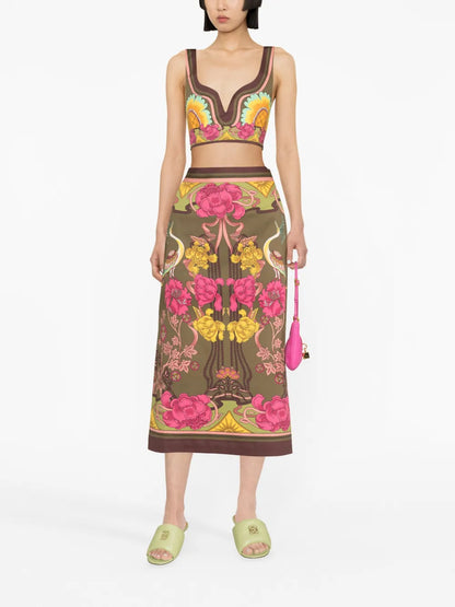 Baia Sleeveless Crop Top