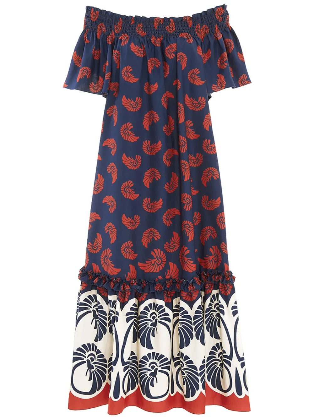 Capalbio Graphic-Print Dress