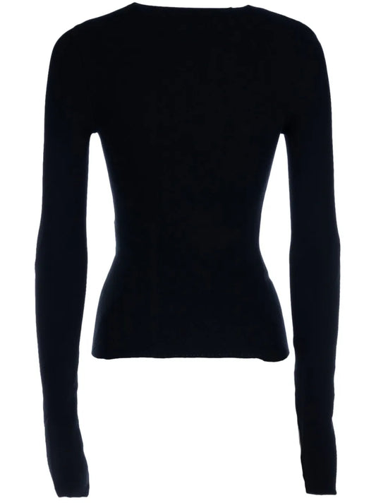 Twisted Cotton Jumper