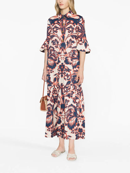 Artemis Cotton Midi Dress