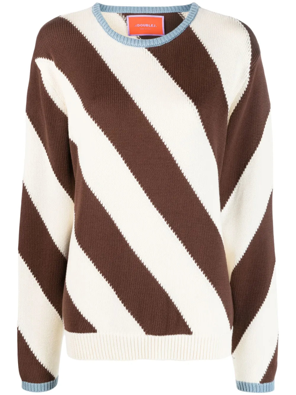 Veneziana Striped Cotton Jumper
